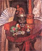 Mashkov, Ilya Still-Life with a Fan china oil painting reproduction